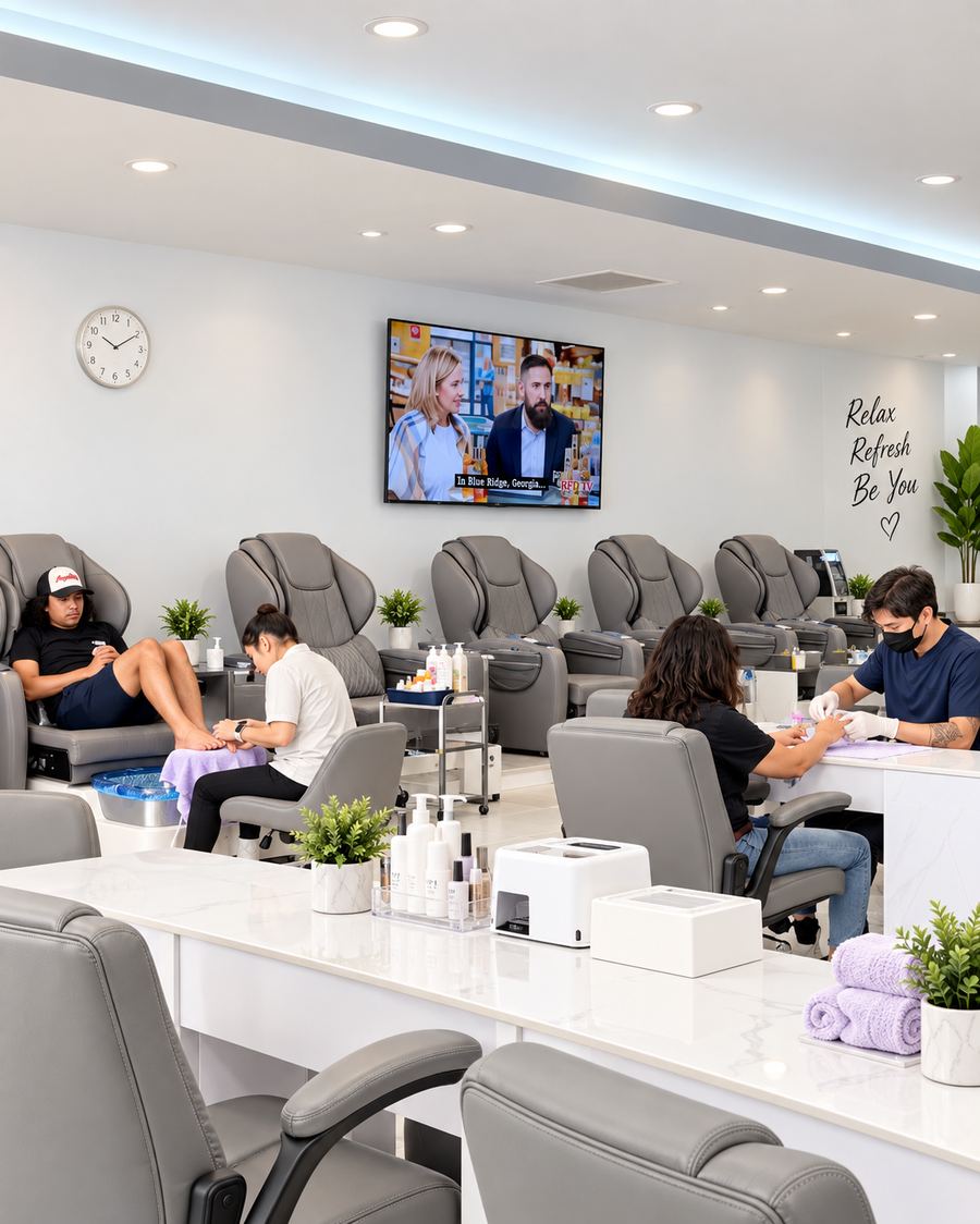 Pedicure lounge